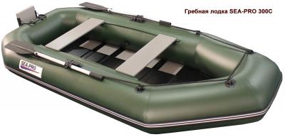 Гребная ПВХ лодка Sea-pro 300 С